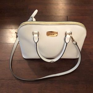 Michael Kors White Purse